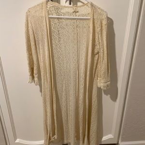 Hollister Crochet Cardigan